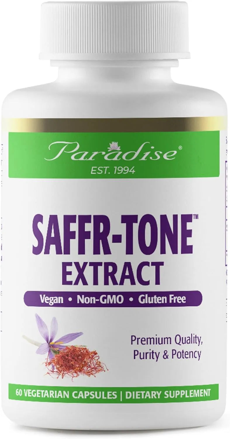 PARADISE HERBS - Paradise Herbs Saffr-Tone Saffron Extract 60 Capsulas - The Red Vitamin MX - Suplementos Alimenticios - {{ shop.shopifyCountryName }}