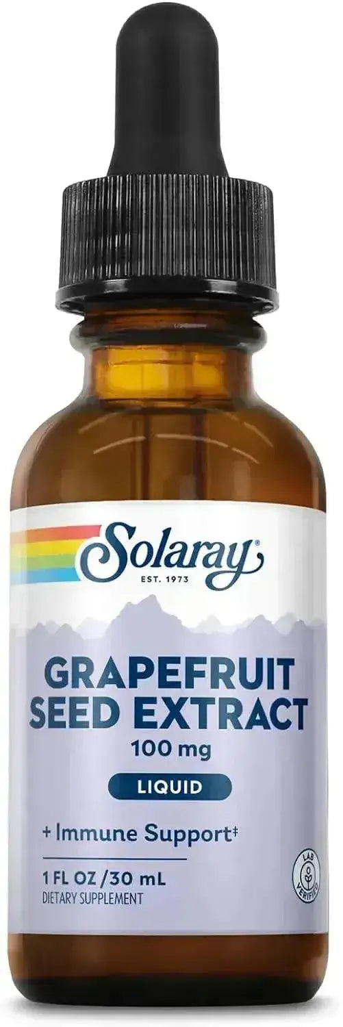 SOLARAY - Solaray Grapefruit Seed Extract Liquid 100Mg. 1 Fl.Oz. - The Red Vitamin MX - Suplementos Alimenticios - {{ shop.shopifyCountryName }}