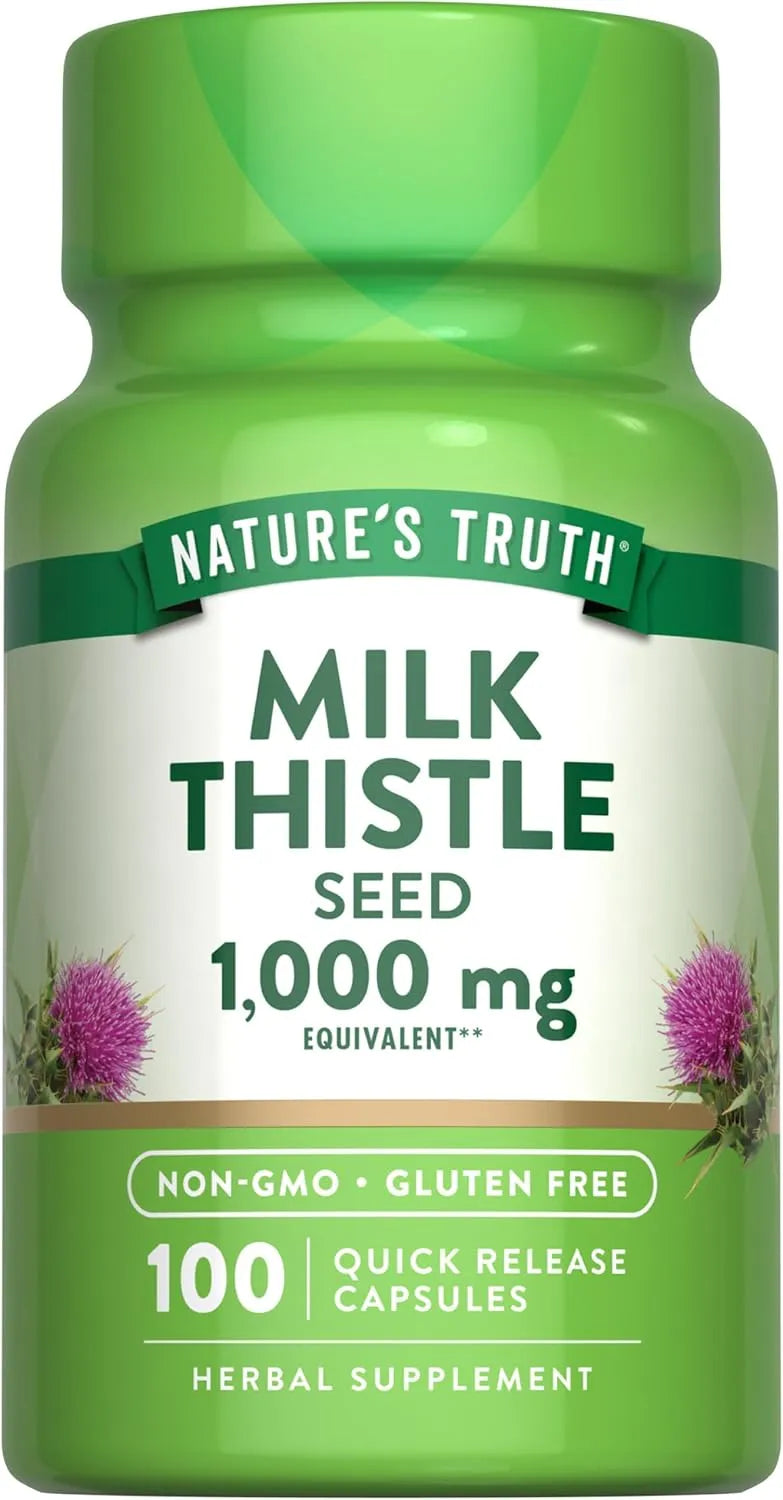 NATURE'S TRUTH - Nature's Truth Milk Thistle 1000Mg. 100 Capsulas - The Red Vitamin MX - Suplementos Alimenticios - {{ shop.shopifyCountryName }}