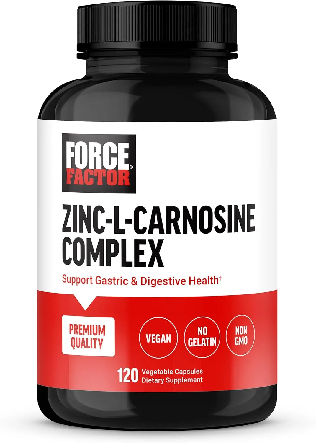 FORCE FACTOR - FORCE FACTOR Zinc L-Carnosine 120 Capsulas - The Red Vitamin MX - Suplementos Alimenticios - {{ shop.shopifyCountryName }}