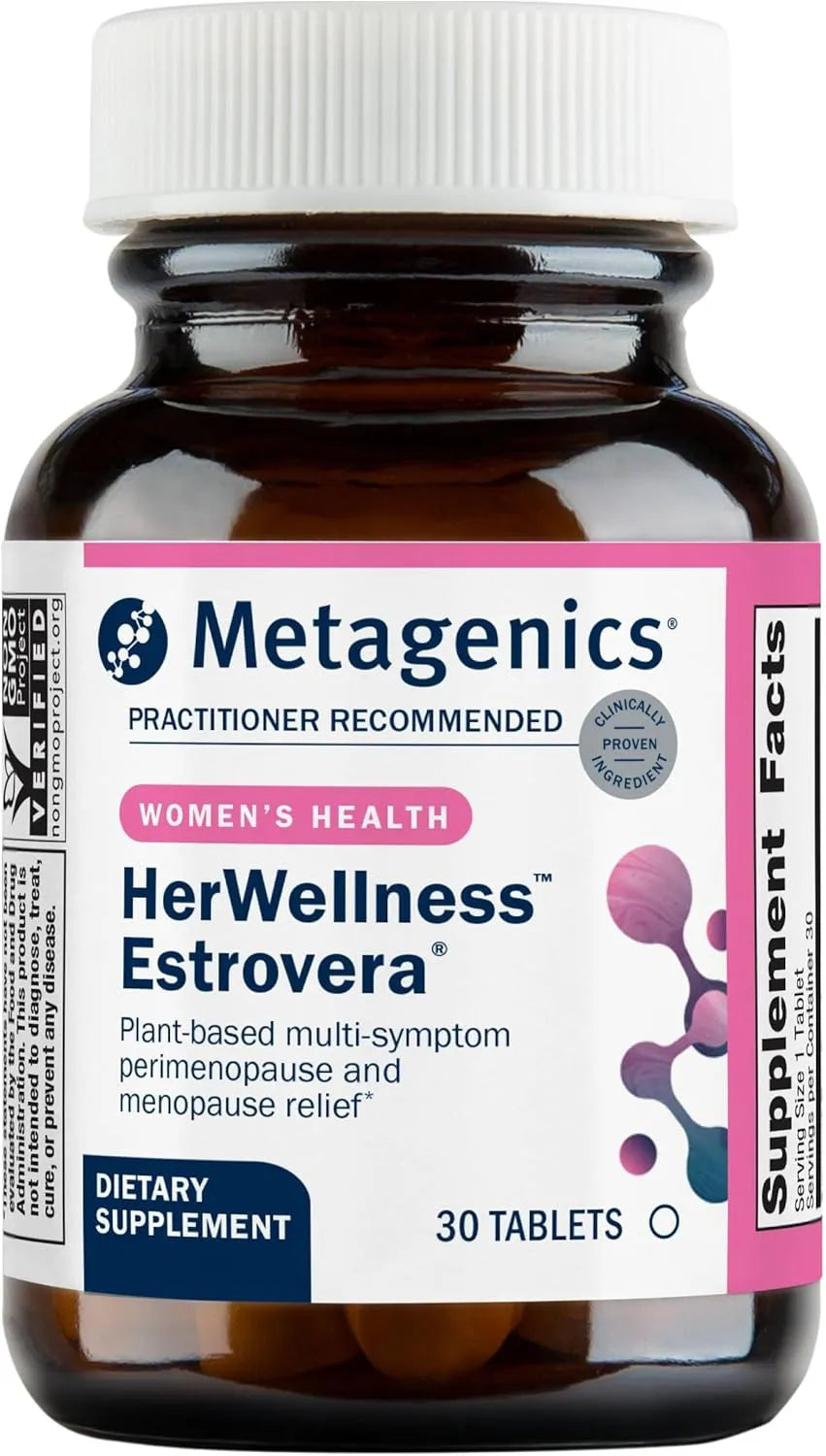 METAGENICS - Metagenics HerWellness Estrovera 30 Tabletas - The Red Vitamin MX - Suplementos Alimenticios - {{ shop.shopifyCountryName }}