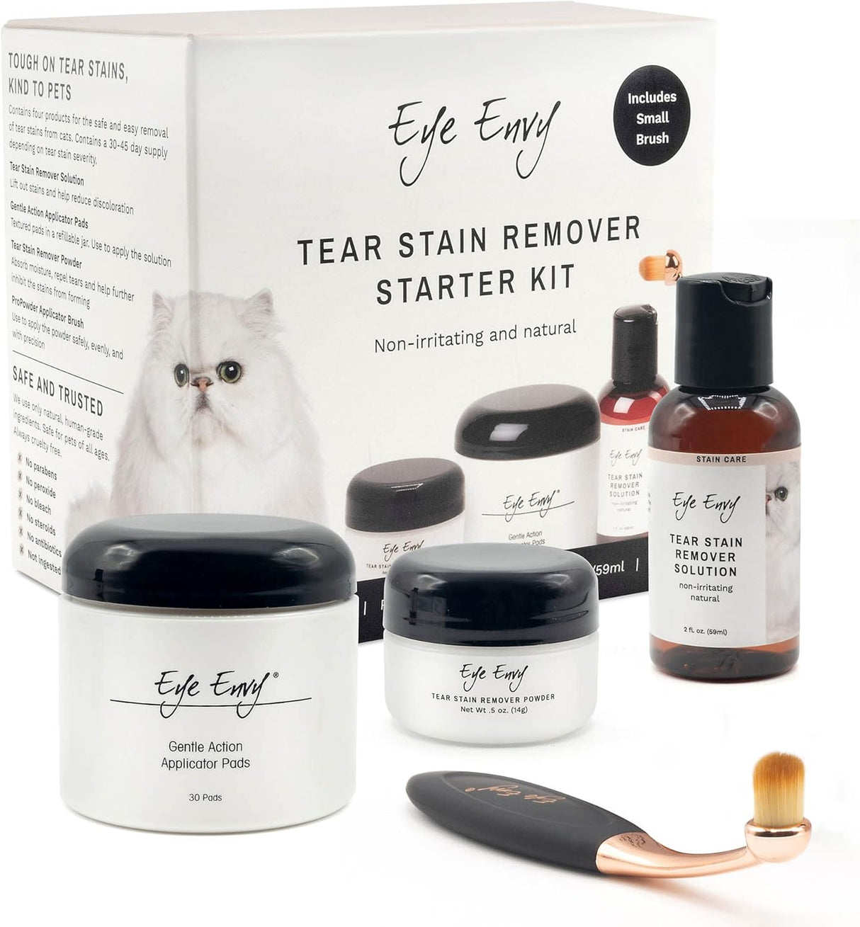 Eye Envy Cat Tear Stain Remover Starter Kit