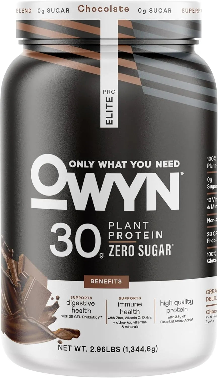 OWYN - OWYN Only What You Need Pro Elite Vegan 30g Plant-Based High Protein Powder Dark Chocolate 1344Gr. - The Red Vitamin MX - Suplementos Alimenticios - {{ shop.shopifyCountryName }}