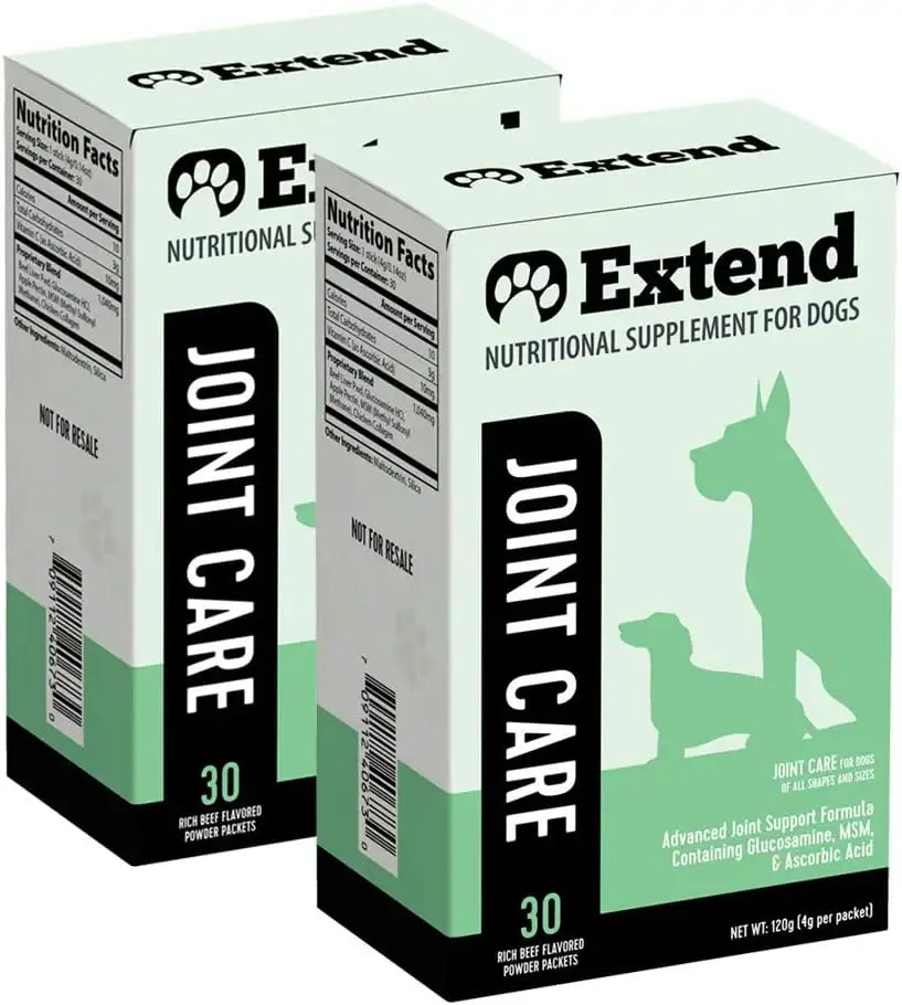 EXTEND - Extend Joint Care for Dogs 30 Paquetes 2 Pack - The Red Vitamin MX - Cuidado De Cadera Y Articulaciones Para Perros - {{ shop.shopifyCountryName }}