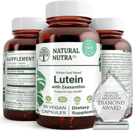 NATURAL NUTRA - Natural Nutra Lutein and Zeaxanthin 30 Capsulas - The Red Vitamin MX - Suplementos Alimenticios - {{ shop.shopifyCountryName }}