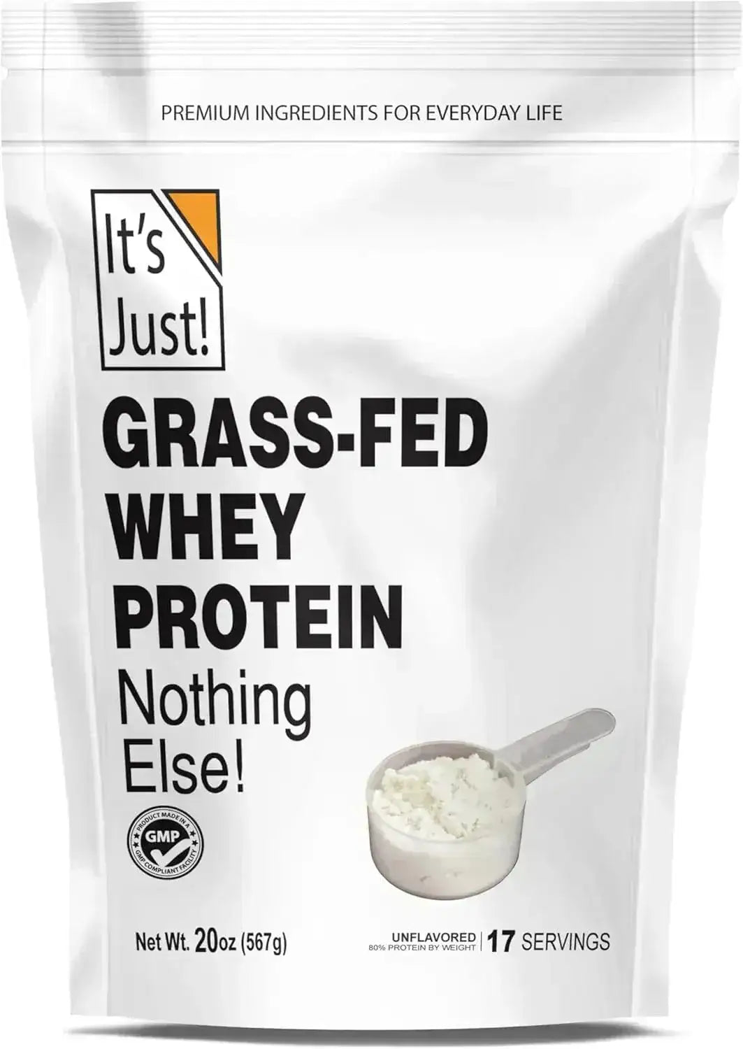 IT´S JUST! - It's Just! Whey Protein Concentrate Ultra Premium Grass-Fed Unflavored 567Gr. - The Red Vitamin MX - Suplementos Alimenticios - {{ shop.shopifyCountryName }}