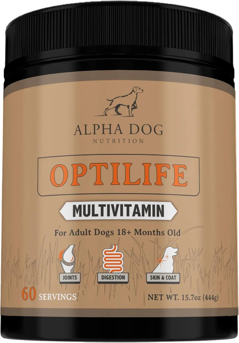 ALPHA DOG NUTRITION - Alpha Dog Nutrition OptiLife Dog Multivitamin Powder 60 Servicios 444Gr. - The Red Vitamin MX - Multivitamínicos Para Perros - {{ shop.shopifyCountryName }}