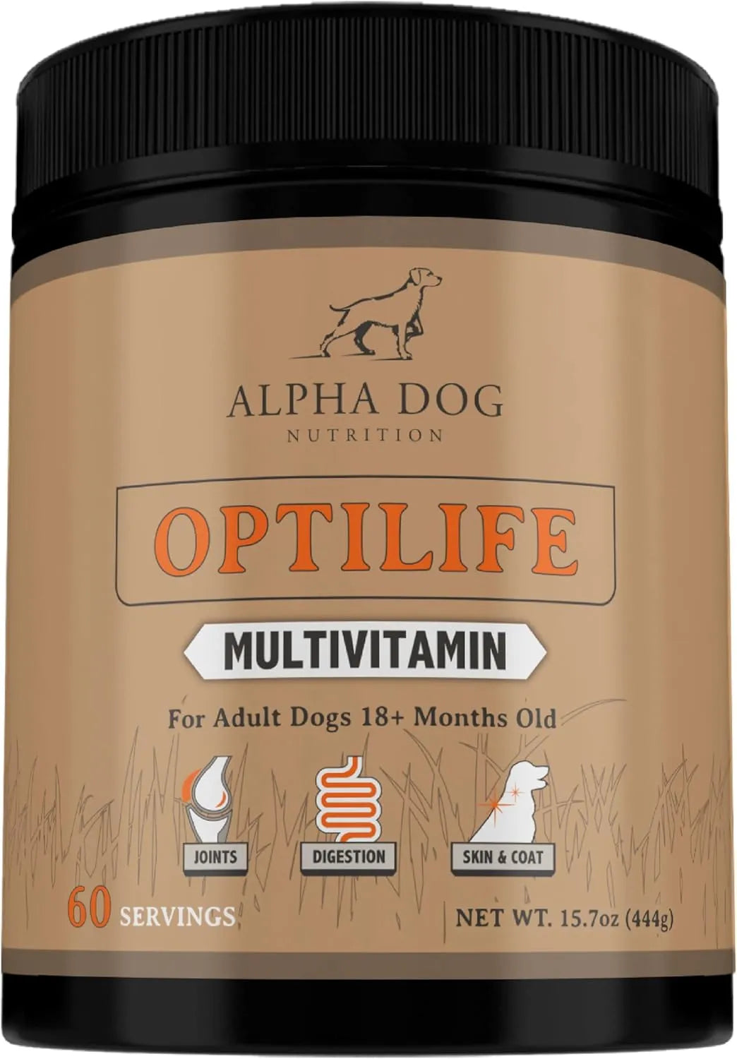 ALPHA DOG NUTRITION - Alpha Dog Nutrition OptiLife Dog Multivitamin Powder 60 Servicios 444Gr. - The Red Vitamin MX - Multivitamínicos Para Perros - {{ shop.shopifyCountryName }}