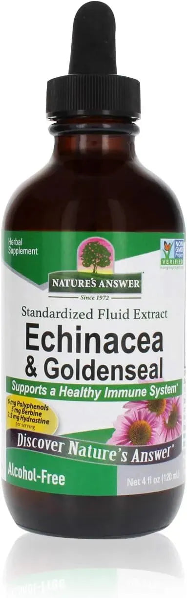 NATURE´S ANSWER - Nature's Answer Echinacea and Goldenseal 4 Fl.Oz. - The Red Vitamin MX - Suplementos Alimenticios - {{ shop.shopifyCountryName }}