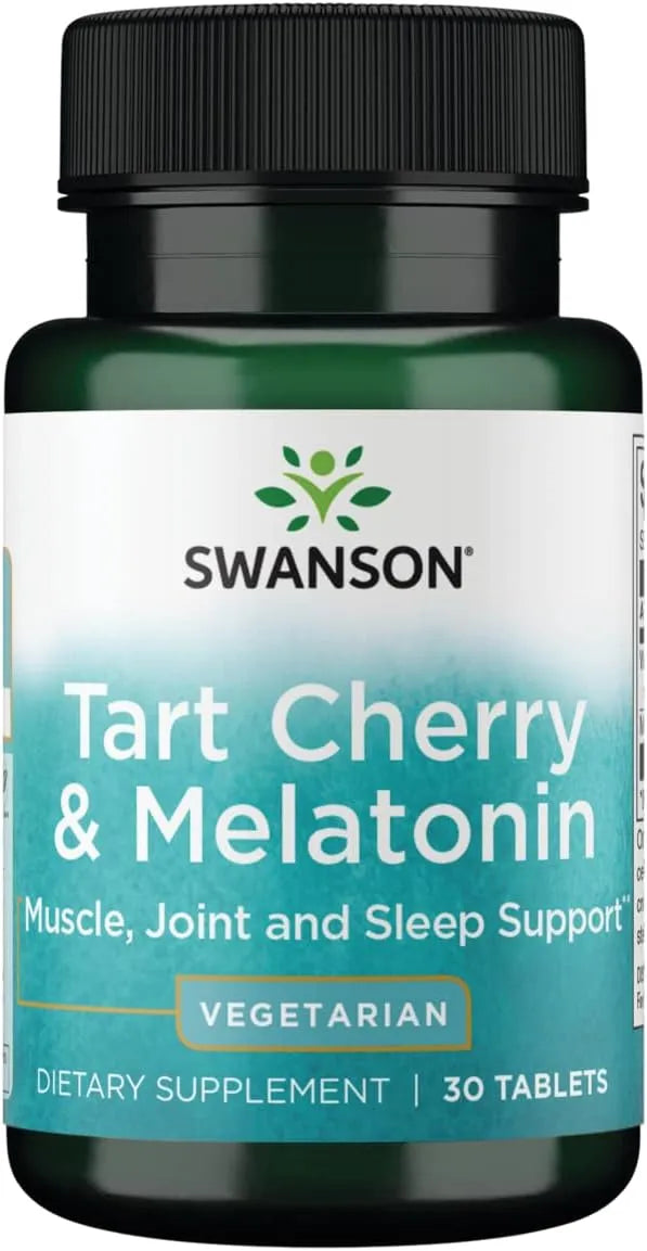 SWANSON - Swanson Tart Cherry & Melatonin 30 Tabletas - The Red Vitamin MX - Suplementos Alimenticios - {{ shop.shopifyCountryName }}