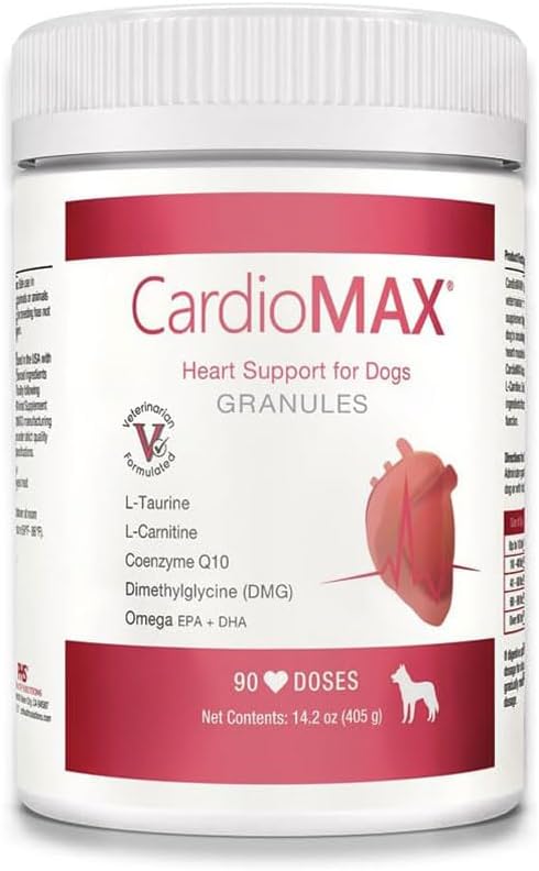 CARDIOMAX Heart Support Granules for Dogs 90 Servicios