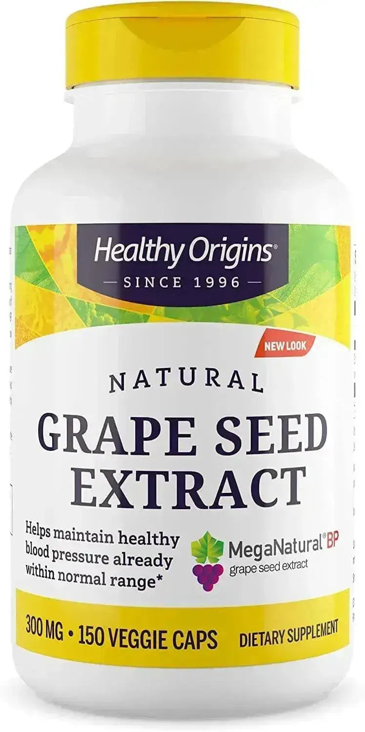 HEALTHY ORIGINS - Healthy Origins MegaNatural BP-Grape Seed Extract 300Mg. 150 Capsulas - The Red Vitamin MX - Suplementos Alimenticios - {{ shop.shopifyCountryName }}
