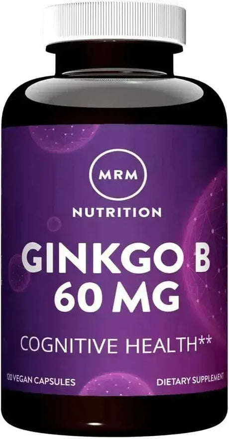 MRM - MRM Nutrition Ginkgo B 60Mg. 120 Capsulas - The Red Vitamin MX - Suplementos Alimenticios - {{ shop.shopifyCountryName }}
