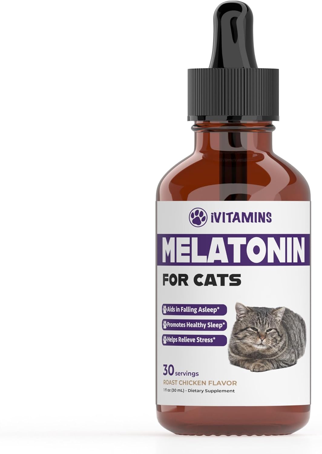 iVitamins Melatonin for Cats 1 Fl.Oz.