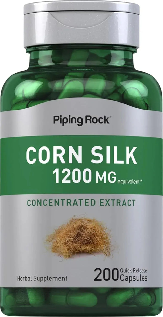PIPING ROCK - Piping Rock Corn Silk 1200Mg. 200 Capsulas - The Red Vitamin MX - Suplementos Alimenticios - {{ shop.shopifyCountryName }}