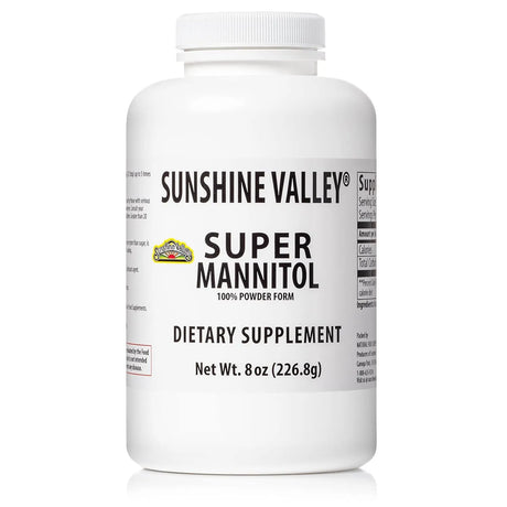 SUNSHINE VALLEY - Sunshine Valley Super Mannitol Powder 226Gr. - The Red Vitamin MX - Suplementos Alimenticios - {{ shop.shopifyCountryName }}