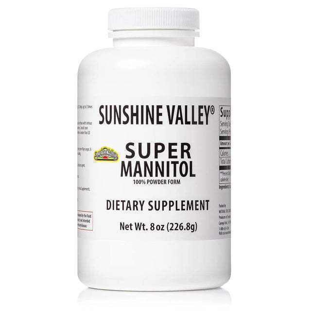 SUNSHINE VALLEY - Sunshine Valley Super Mannitol Powder 226Gr. - The Red Vitamin MX - Suplementos Alimenticios - {{ shop.shopifyCountryName }}