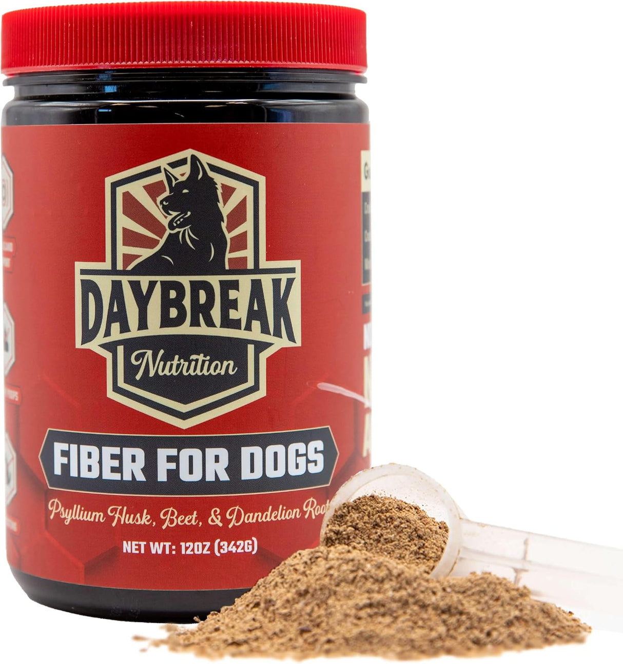 Daybreak Nutrition Fiber for Dogs Psyllium Husk 342Gr.