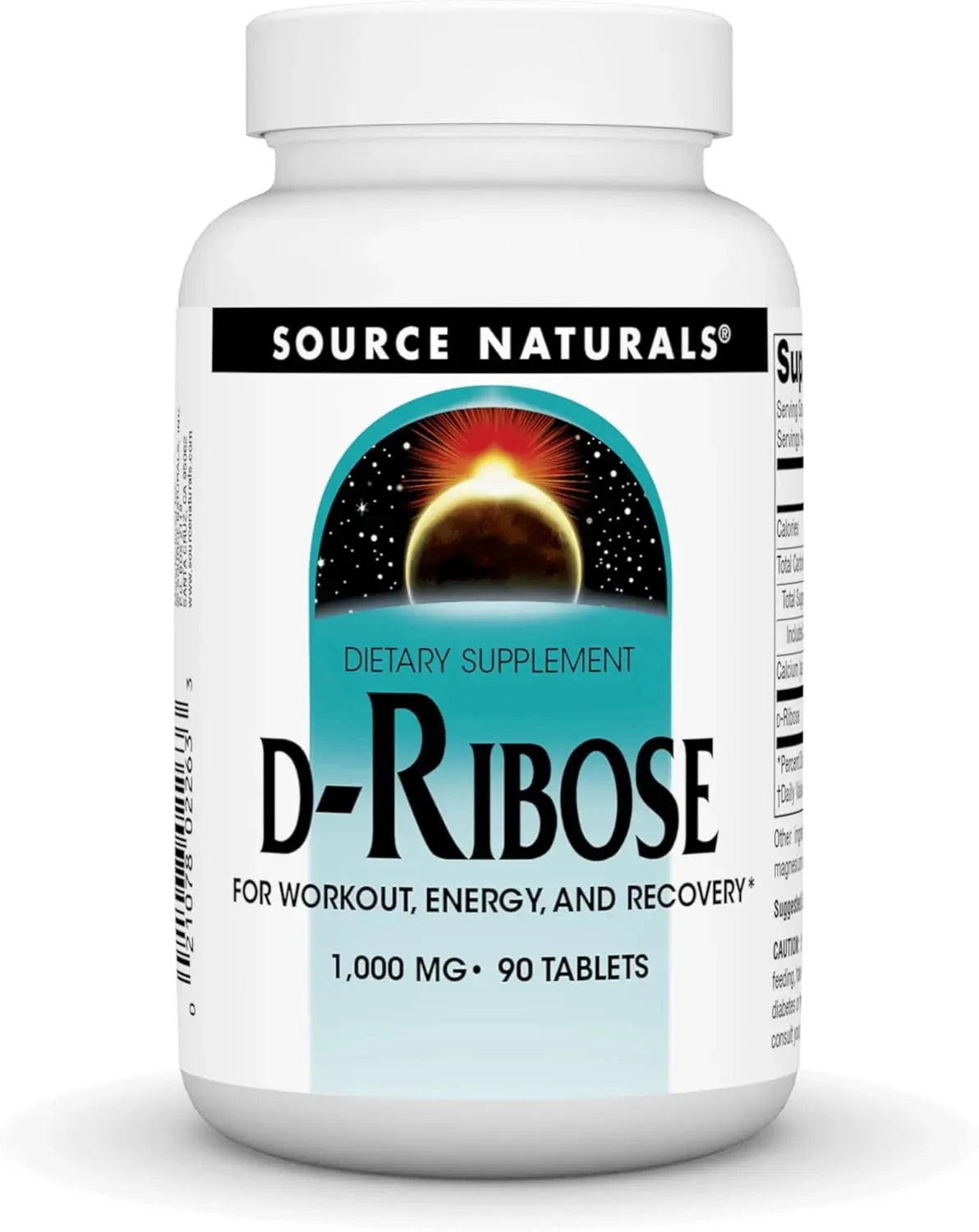 SOURCE NATURALS - Source Naturals D-Ribose 90 Tabletas - The Red Vitamin MX - Suplementos Alimenticios - {{ shop.shopifyCountryName }}