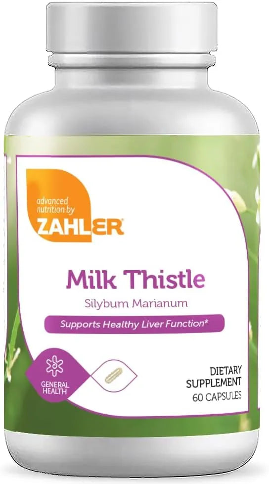 ZAHLER - Zahler Milk Thistle 60 Capsulas - The Red Vitamin MX - Suplementos Alimenticios - {{ shop.shopifyCountryName }}
