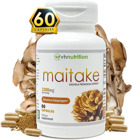 VH NUTRITION - VH Nutrition MAITAKE 1200Mg. 60 Capsulas - The Red Vitamin MX - Suplementos Alimenticios - {{ shop.shopifyCountryName }}