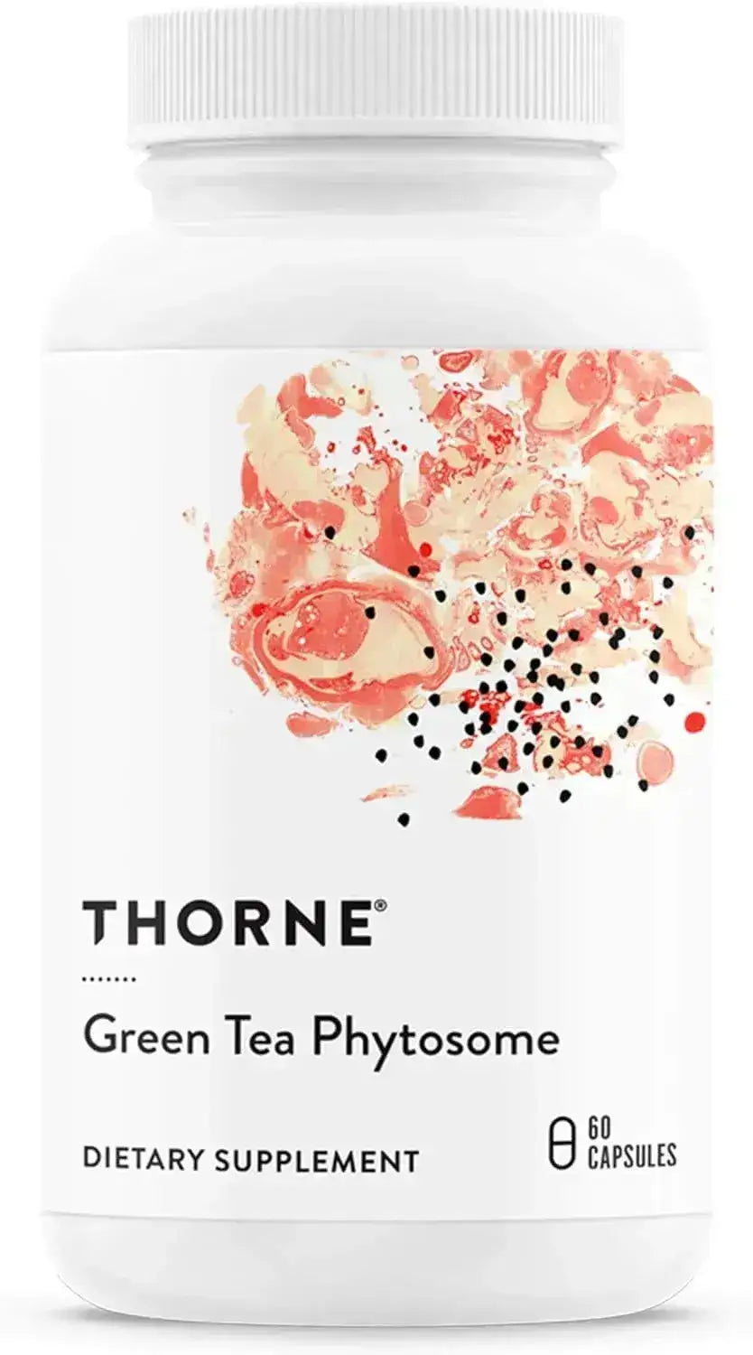 THORNE RESEARCH - THORNE Green Tea Phytosome 60 Capsulas - The Red Vitamin MX - Suplementos Alimenticios - {{ shop.shopifyCountryName }}