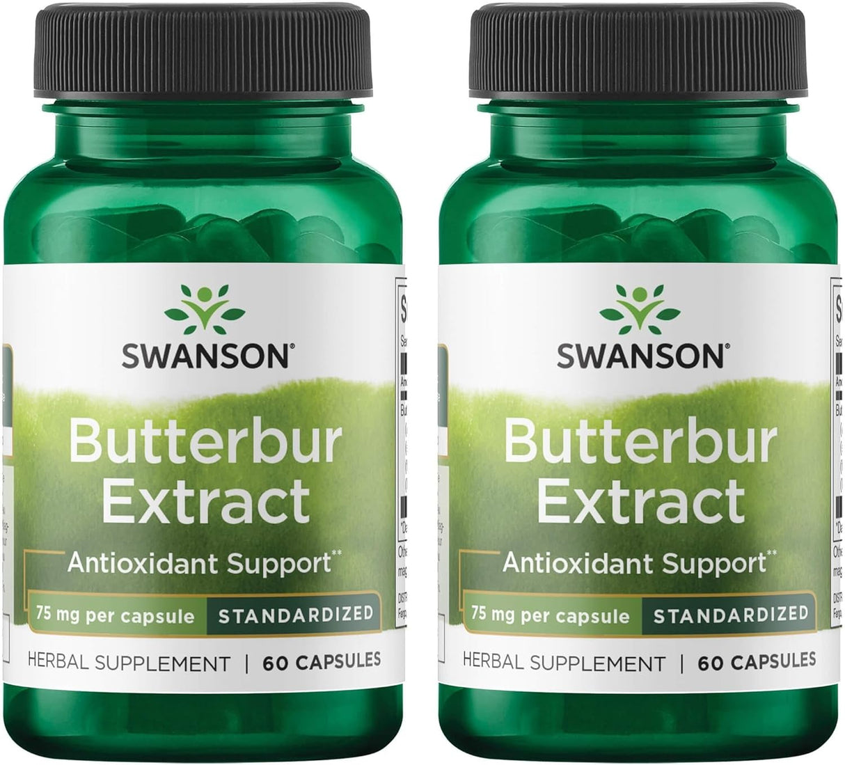 Swanson Butterbur Extract 75Mg. 60 Capsulas 2 Pack