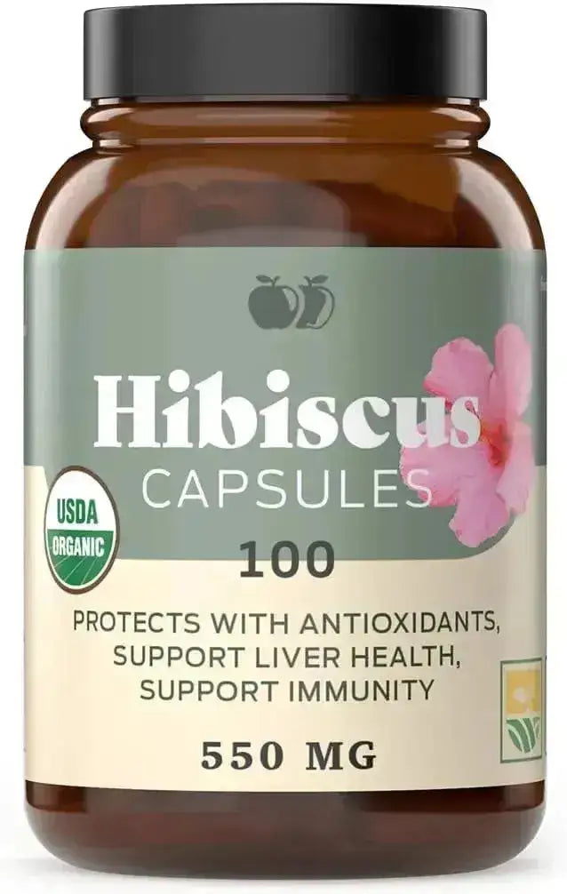 COMPLETE NATURAL PRODUCTS - Complete Natural Products Organic Hibiscus 550Mg. 100 Capsulas - The Red Vitamin MX - Suplementos Alimenticios - {{ shop.shopifyCountryName }}