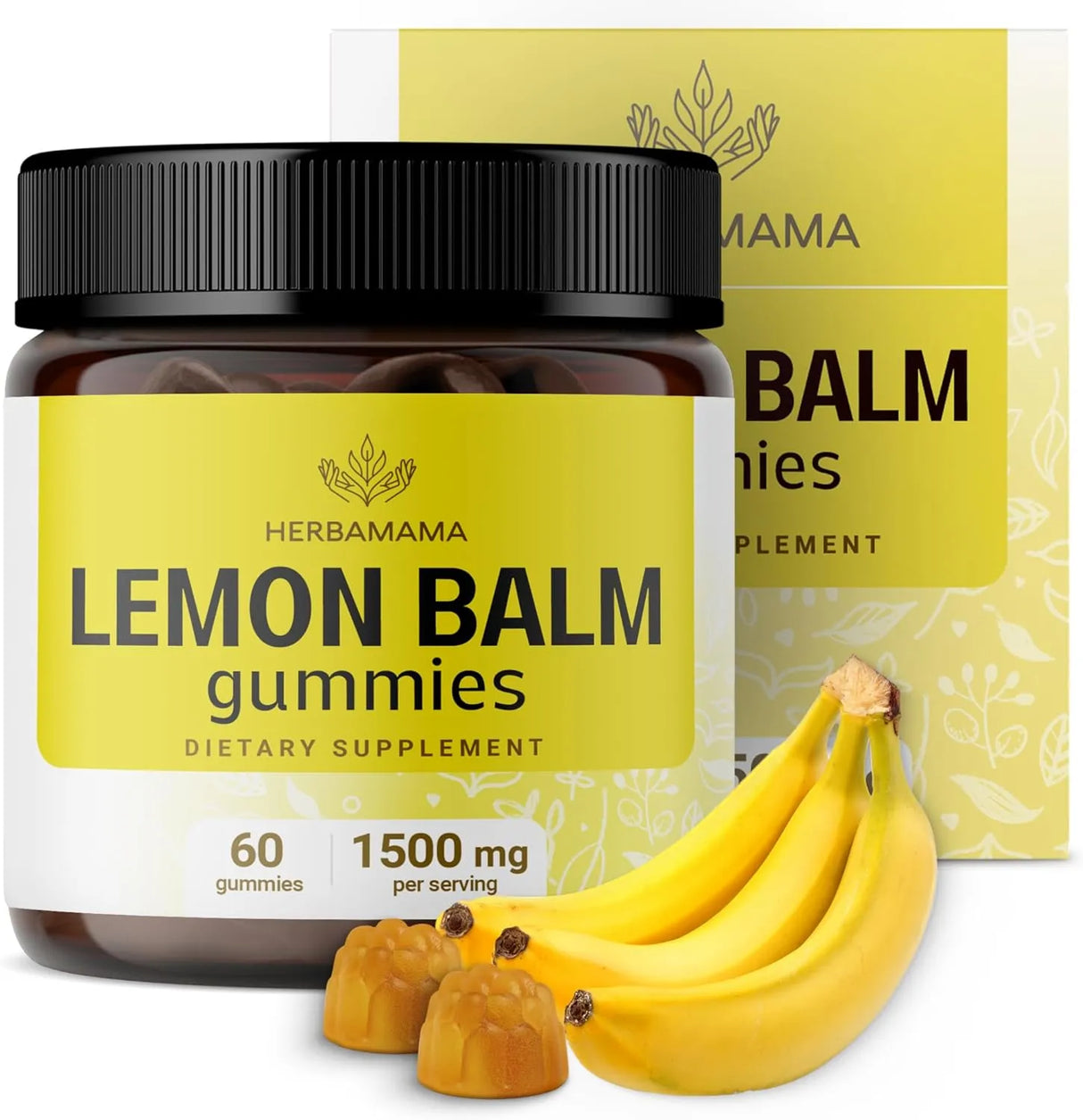 HERBAMAMA - HERBAMAMA Lemon Balm Gummies 1500Mg. 60 Gomitas - The Red Vitamin MX - Suplementos Alimenticios - {{ shop.shopifyCountryName }}