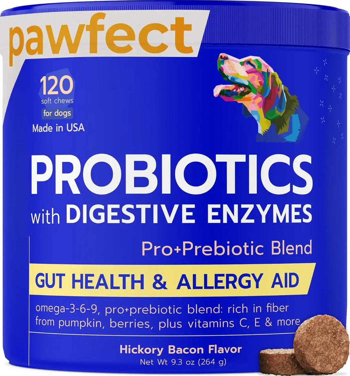 PAWFECTCHEW - PAWFECTCHEW Pet Probiotics for Dogs & Digestive Enzymes for Dogs 120 Masticables - The Red Vitamin MX - Probióticos Para Perros - {{ shop.shopifyCountryName }}