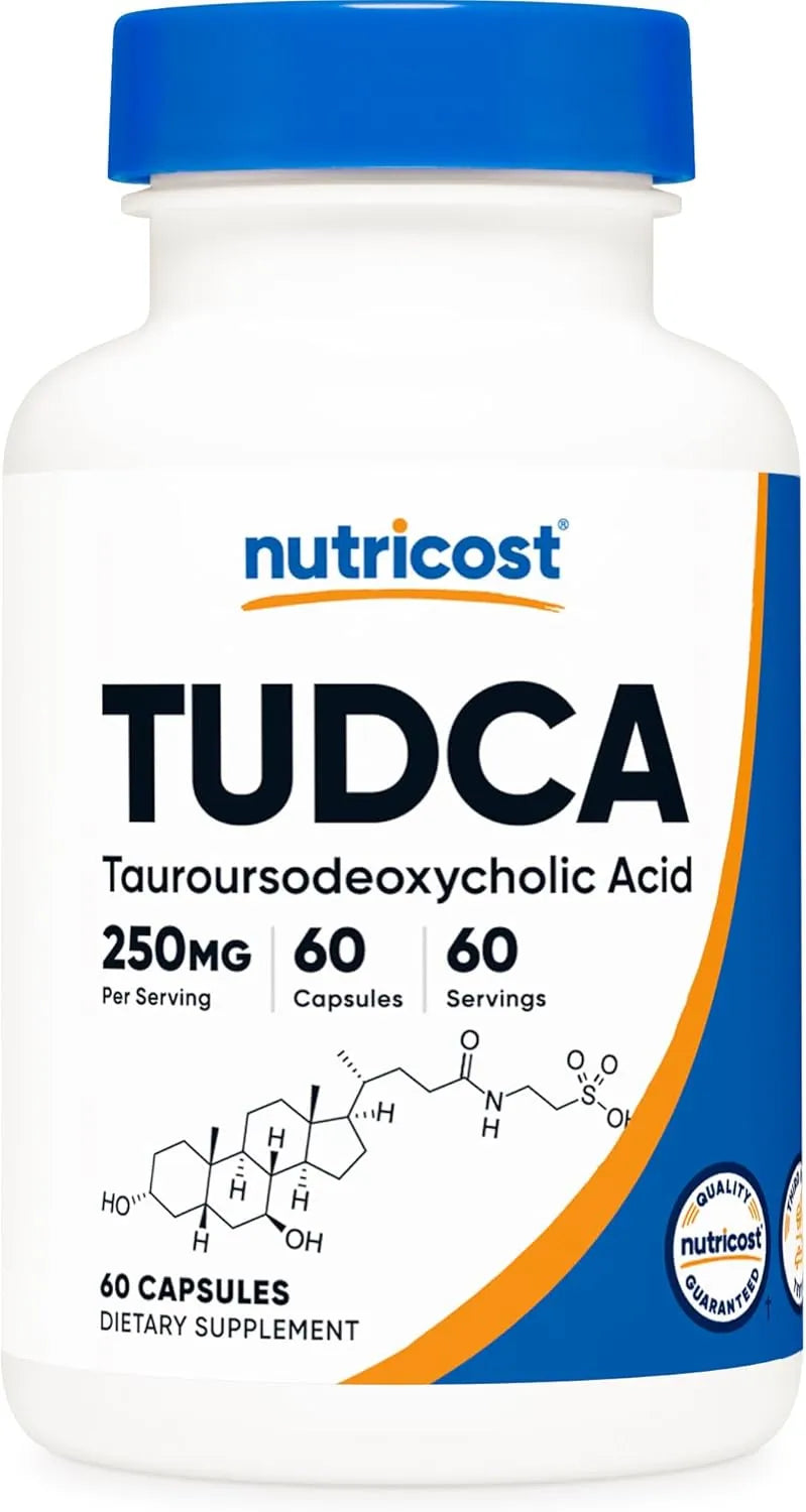 NUTRICOST - Nutricost TUDCA 250Mg. 60 Capsulas - The Red Vitamin MX - Suplementos Alimenticios - {{ shop.shopifyCountryName }}