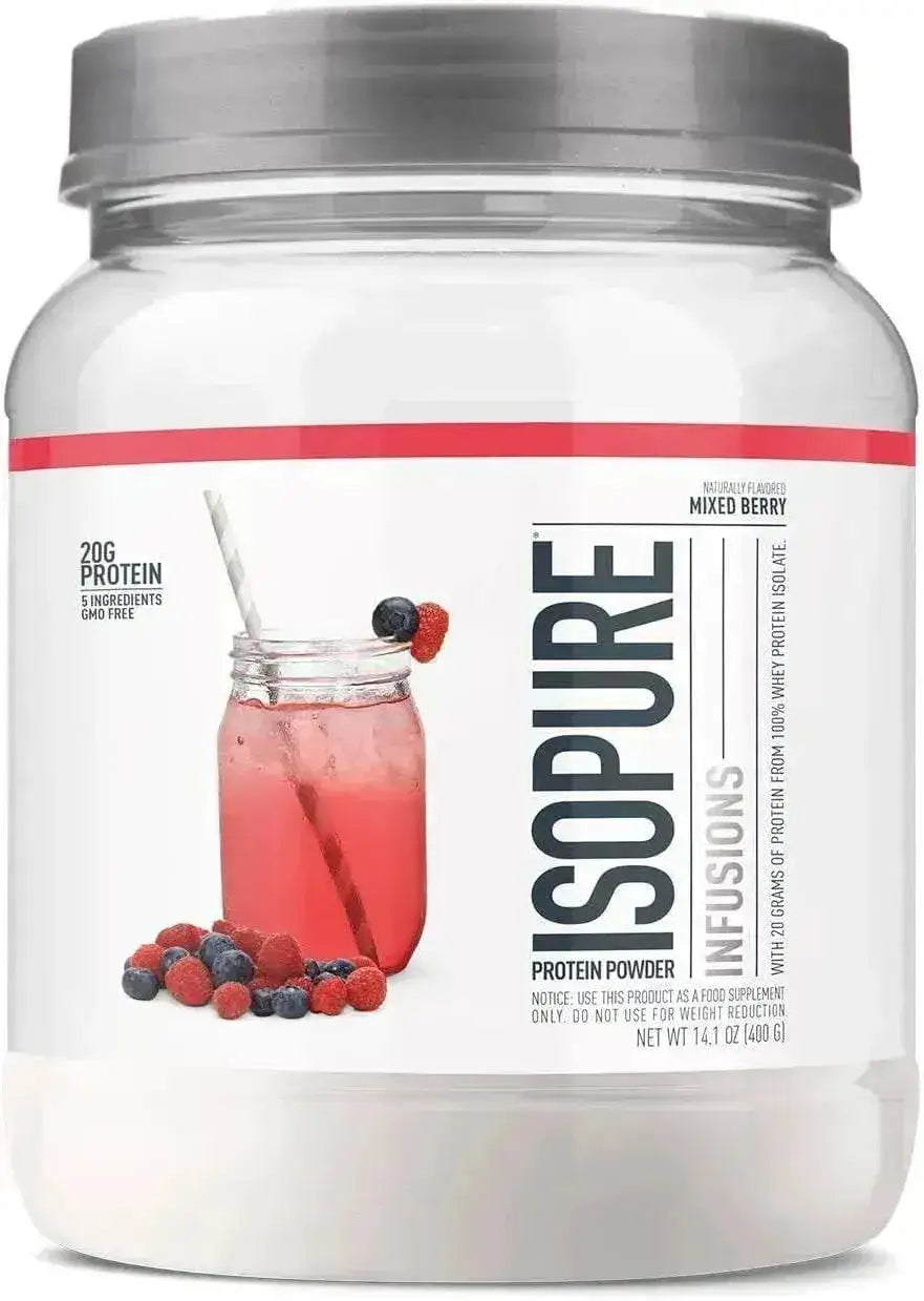 ISOPURE - Isopure Protein Powder Infusions Mixed Berry 16 Servicios 400Gr. - The Red Vitamin MX - Suplementos Alimenticios - {{ shop.shopifyCountryName }}