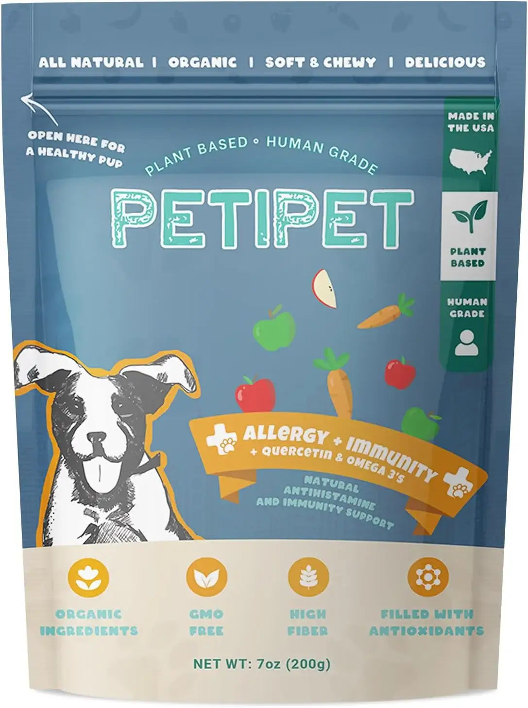 PETIPET - PETIPET Dog Allergy Relief Soft & Chewy Chews 200Gr. - The Red Vitamin MX - Remedios Para La Picazón De Perros - {{ shop.shopifyCountryName }}