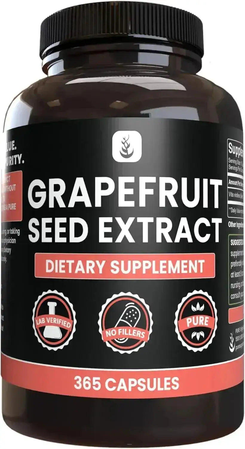 PURE ORIGINAL INGREDIENTS - Pure Original Ingredients Grapefruit Seed Extract 365 Capsulas - The Red Vitamin MX - Suplementos Alimenticios - {{ shop.shopifyCountryName }}