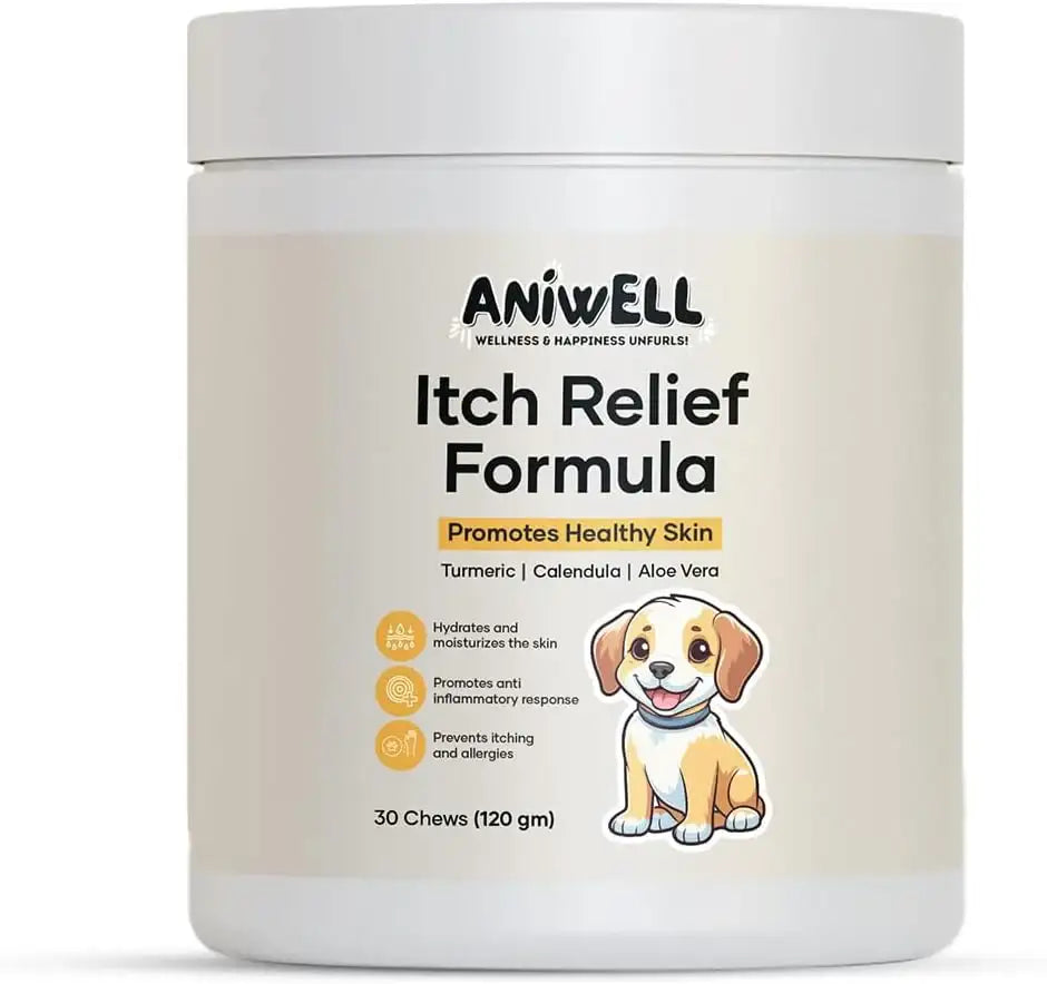ANIWELL - Aniwell Itch Relief Chews for Dogs 30 Masticables 2 Pack - The Red Vitamin MX - Remedios Para La Picazón De Perros - {{ shop.shopifyCountryName }}