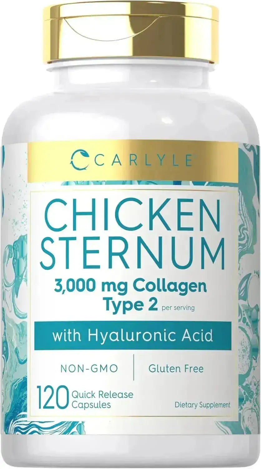 CARLYLE - Carlyle Chicken Sternum Cartilage Collagen 3000Mg. 120 Capsulas - The Red Vitamin MX - Suplementos Alimenticios - {{ shop.shopifyCountryName }}