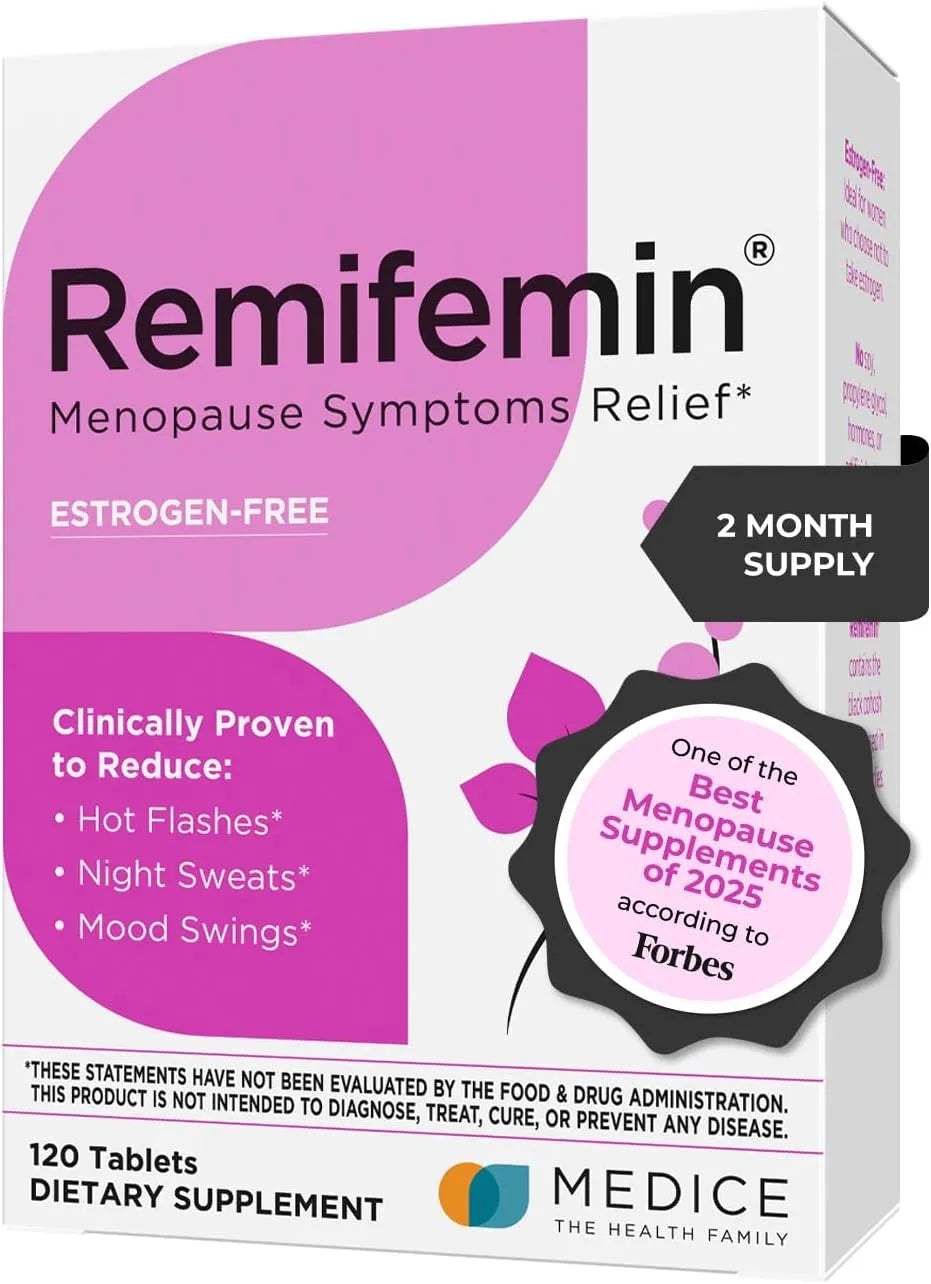 MEDICE - Medice Remifemin Menopause Symptoms Relief 120 Tabletas - The Red Vitamin MX - Suplementos Alimenticios - {{ shop.shopifyCountryName }}