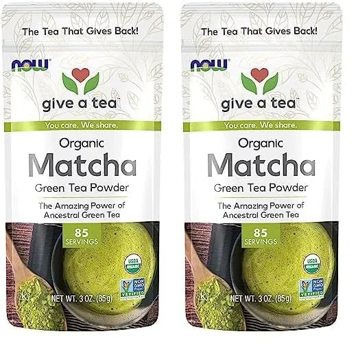 NOW SUPPLEMENTS - NOW Foods Certified Organic Matcha Green Tea Powder 85Gr. 2 Pack - The Red Vitamin MX - Suplementos Alimenticios - {{ shop.shopifyCountryName }}