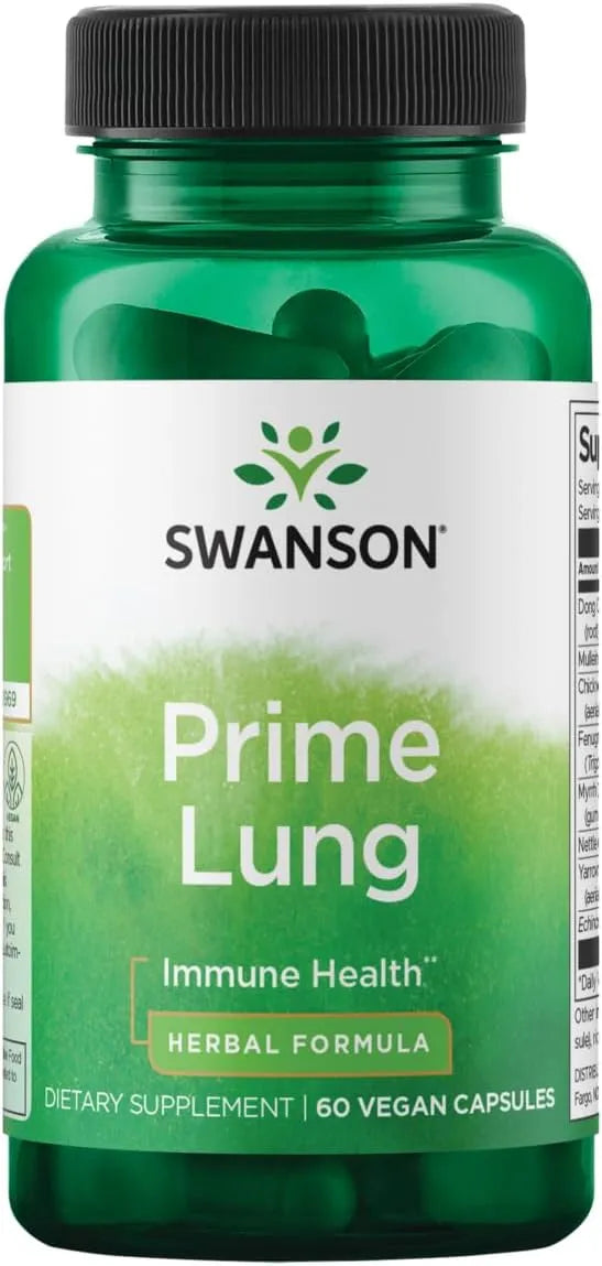 SWANSON - Swanson Prime Lung 60 Capsulas - The Red Vitamin MX - Suplementos Alimenticios - {{ shop.shopifyCountryName }}