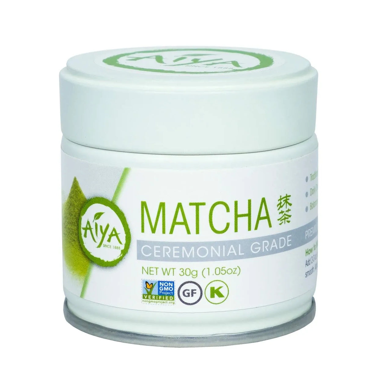 AIYA - Aiya Authentic Japanese Premium First Harvest Ceremonial Grade Matcha Green Tea Powder 30Gr. - The Red Vitamin MX - Suplementos Alimenticios - {{ shop.shopifyCountryName }}