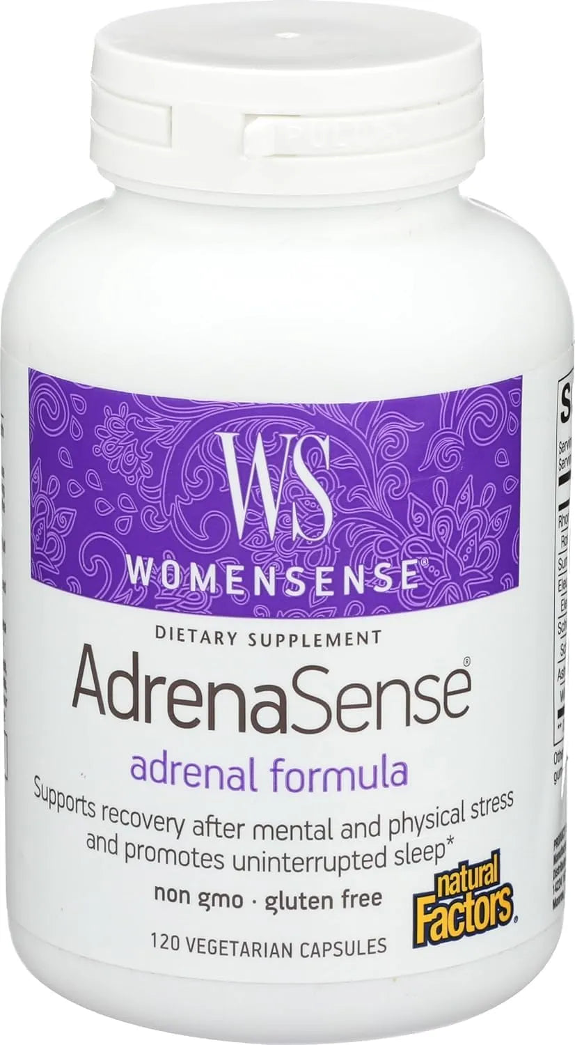 NATURAL FACTORS - Natural Factors WomenSense AdrenaSense 120 Capsulas - The Red Vitamin MX - Suplementos Alimenticios - {{ shop.shopifyCountryName }}