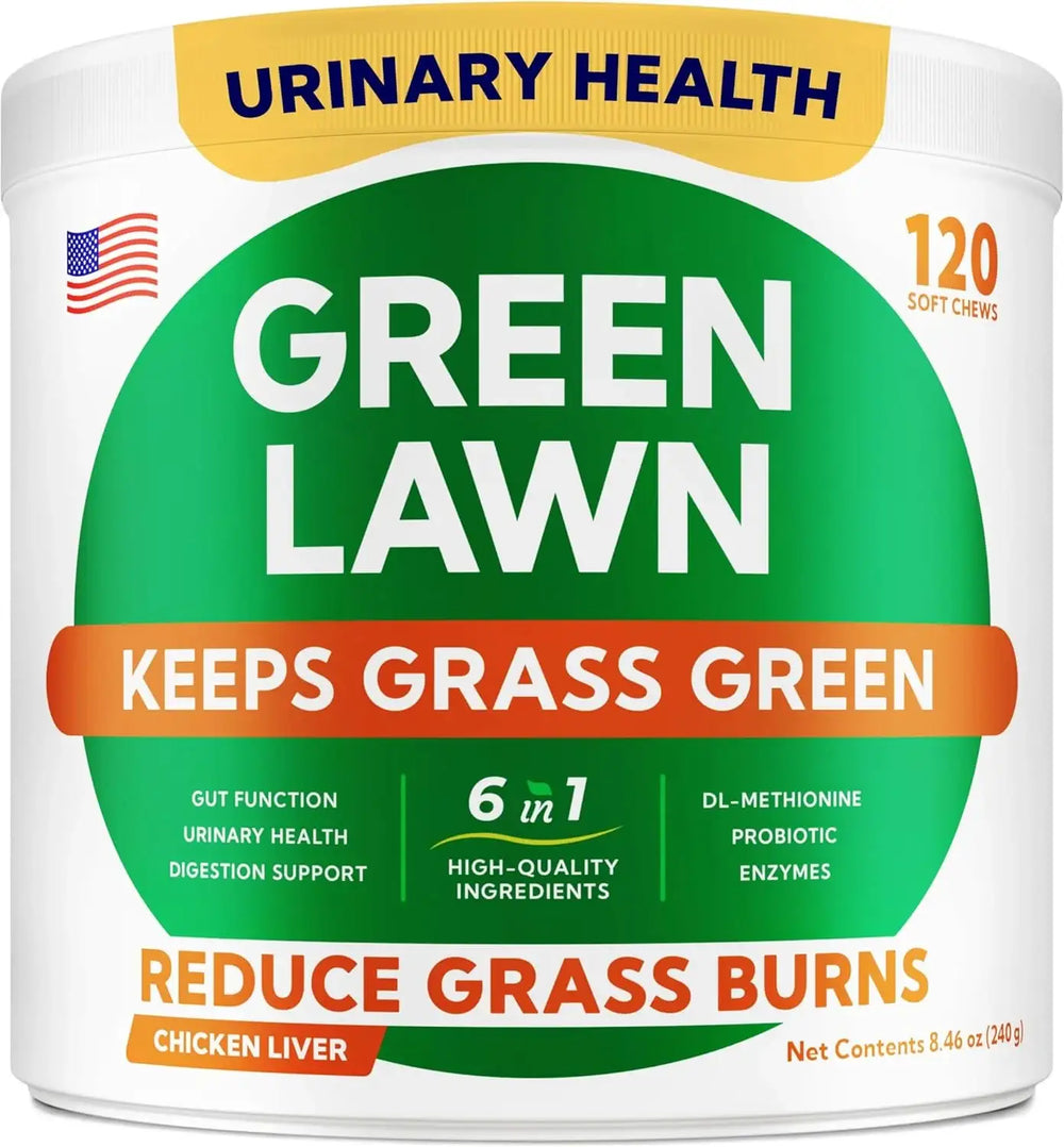 GOODGROWLIES - GOODGROWLIES Green Grass Dog Chews 120 Masticables - The Red Vitamin MX - Salud De Tracto Urinario Para Perros - {{ shop.shopifyCountryName }}