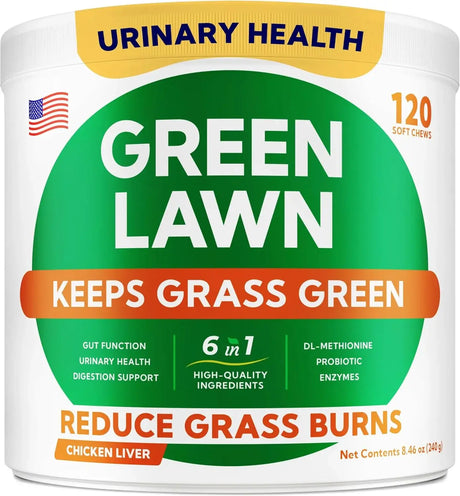 GOODGROWLIES - GOODGROWLIES Green Grass Dog Chews 120 Masticables - The Red Vitamin MX - Salud De Tracto Urinario Para Perros - {{ shop.shopifyCountryName }}