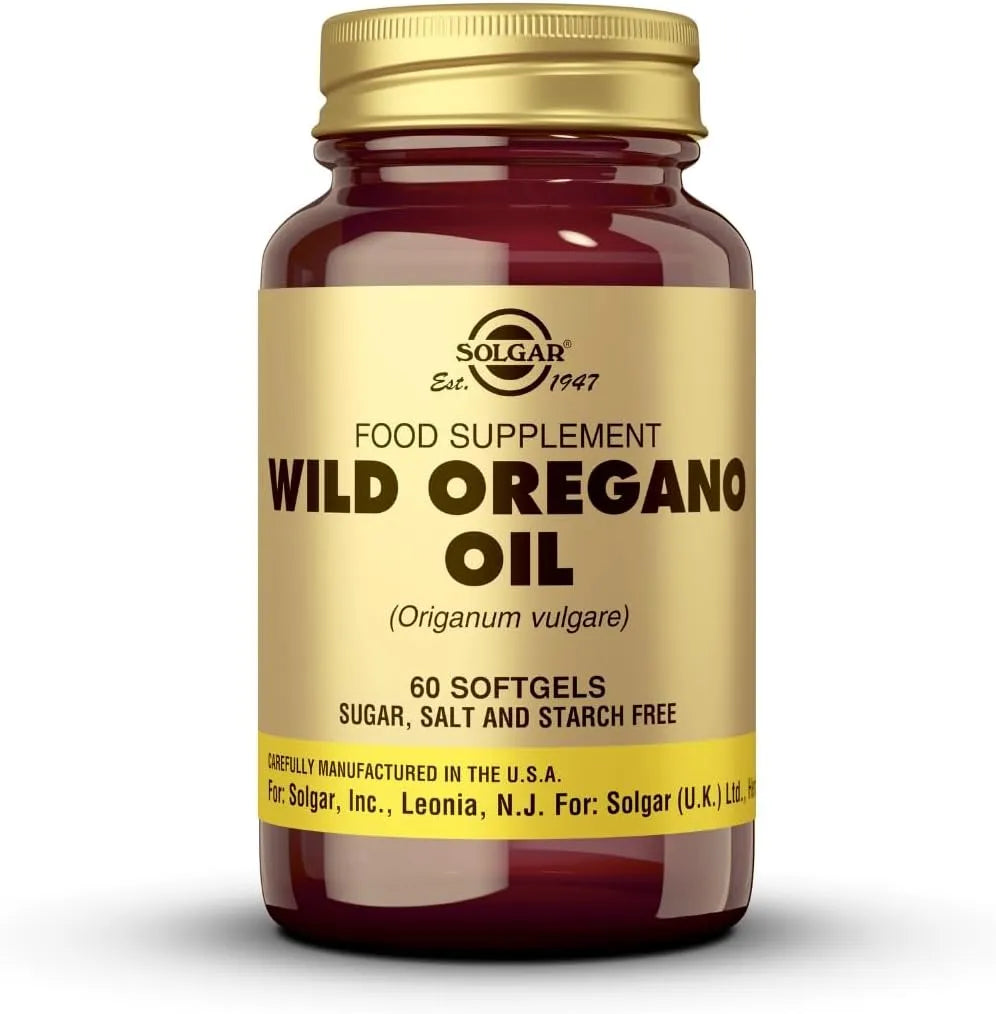 SOLGAR - Solgar Wild Oregano Oil 60 Capsulas Blandas - The Red Vitamin MX - Suplementos Alimenticios - {{ shop.shopifyCountryName }}