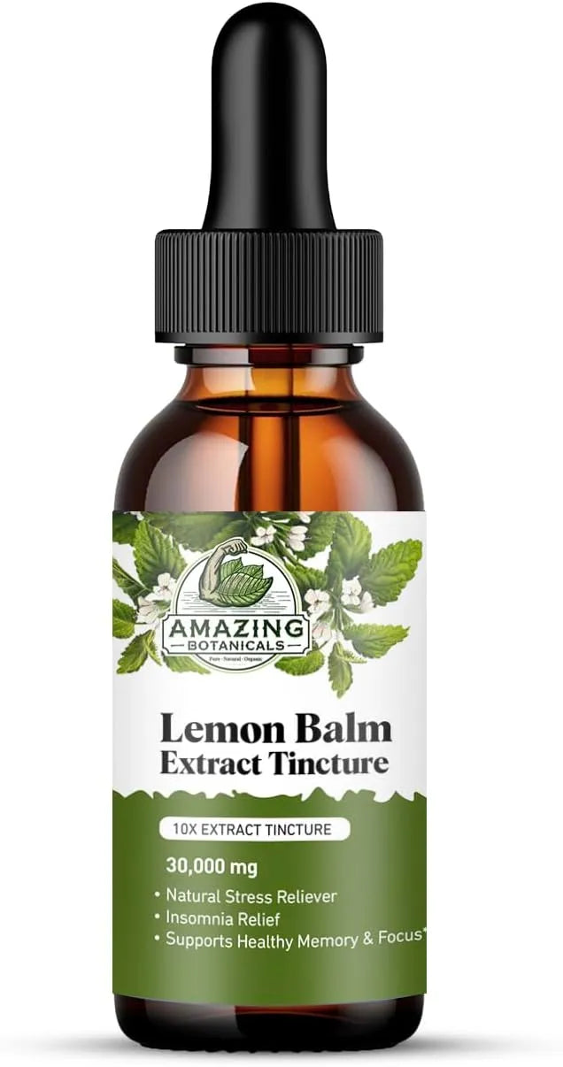 AMAZING BOTANICALS - Amazing Botanicals Lemon Balm 10X Extract Tincture 30Ml. - The Red Vitamin MX - Suplementos Alimenticios - {{ shop.shopifyCountryName }}