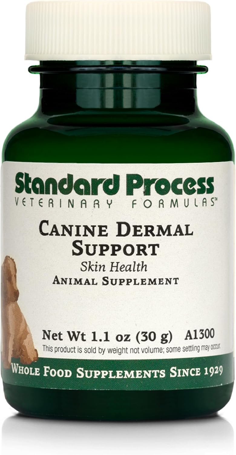 STANDARD PROCESS - Standard Process Canine Dermal Support Skin & Adrenal Gland Supplement 30Gr. - The Red Vitamin MX - Remedios Para La Picazón De Perros - {{ shop.shopifyCountryName }}
