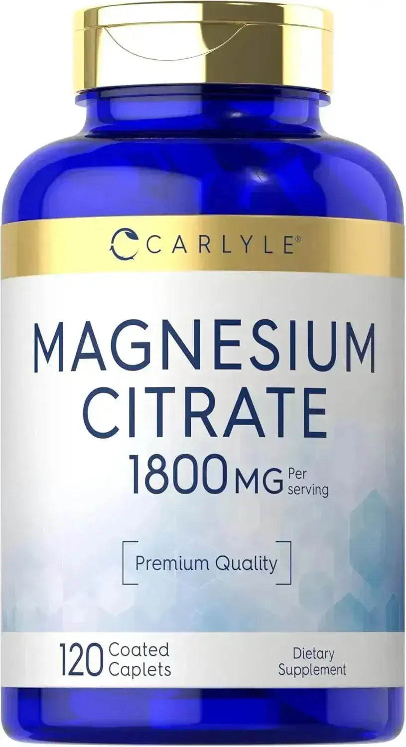 CARLYLE - Carlyle Magnesium Citrate 1800Mg. 120 Tabletas - The Red Vitamin MX - Suplementos Alimenticios - {{ shop.shopifyCountryName }}