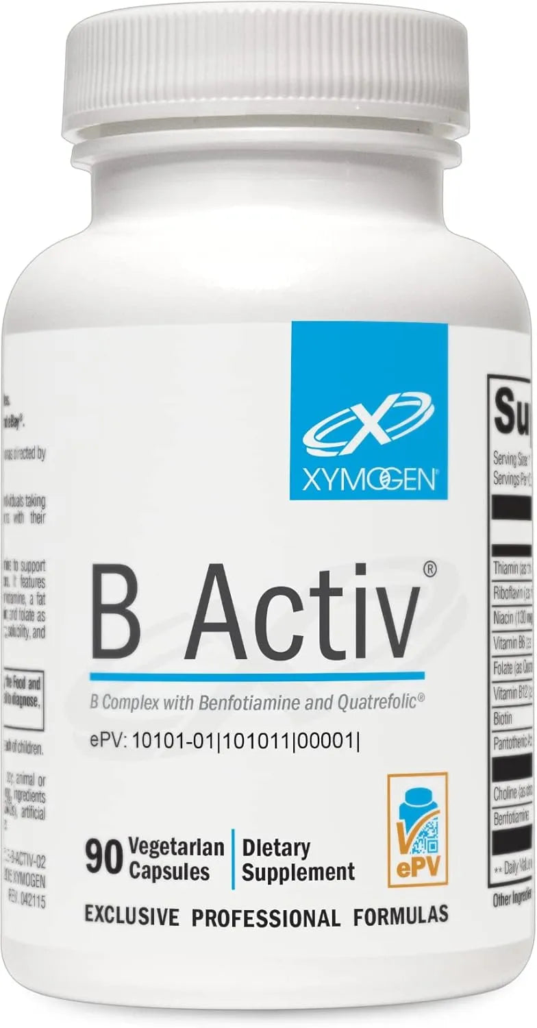 XYMOGEN - XYMOGEN B Activ Vitamin B Complex 90 Capsulas - The Red Vitamin MX - Suplementos Alimenticios - {{ shop.shopifyCountryName }}