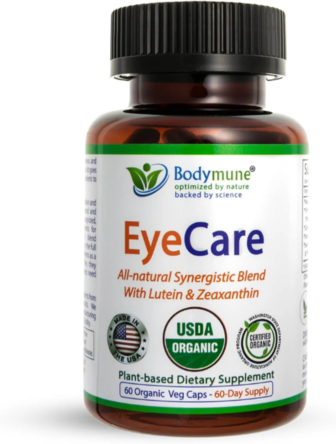BODYMUNE - Bodymune EyeCare Eye Health Lutein Zeaxanthin 60 Capsulas - The Red Vitamin MX - Suplementos Alimenticios - {{ shop.shopifyCountryName }}