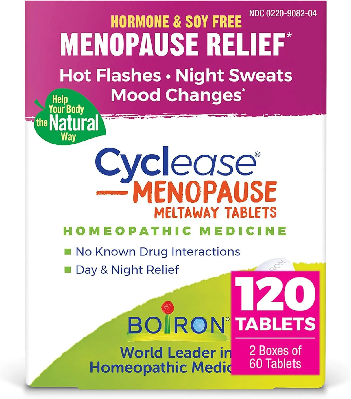 BOIRON - Boiron Cyclease Menopause 120 Tabletas - The Red Vitamin MX - Suplementos Alimenticios - {{ shop.shopifyCountryName }}